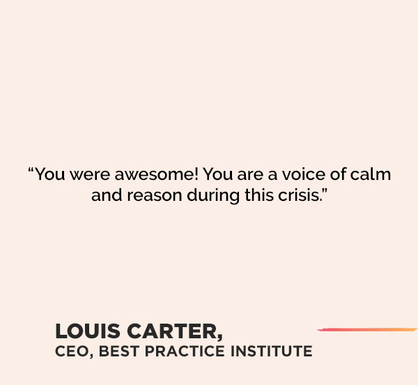 Louis Carter (Speaking)